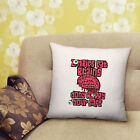 Funny Zombies eat Brains Cushion Your Safe Halloween Bedroom Lounge -40cm x 40cm