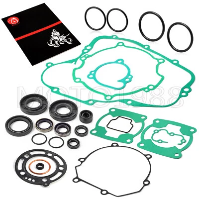 Kit completo de reconstrucción de sello de junta de motor para KAWASAKI KX85 KX100 2006 2007 - 2023 Foto 1 de 4