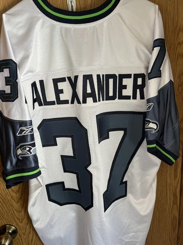 Shaun Alexander authentic Reebok Seattle Seahawks jersey NFL jerseys size 52 Cover