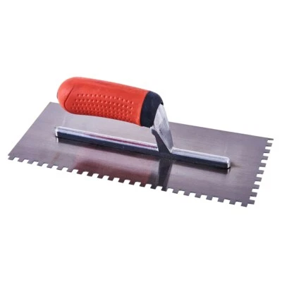 FLOAT TROWEL NOTCHED EDGE FOR TILING 275mm (11") 6mm x 6mm AMTECH