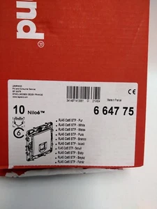 664775 Legrand Niloe Datendose 1X RJ45 Cat6 Stp Vollgeschirmt Ohne Spreizkr Ws - Picture 1 of 2
