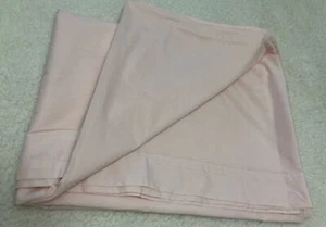 Vintage Pepperell TWIN FITTED & FLAT Sheet Set SOFT PINK NO IRON Muslin - Picture 1 of 5
