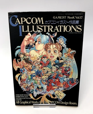 Capcom Illustrations Gamest Mook Vol. 17 Capcom Art Book 1995 (Japanese) - Image 1 of 4