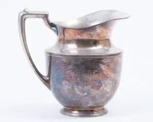 Vintage Engraved Meriden Silver Plate Company Flagon Pitcher Order of the Elks - Bild 1 von 8