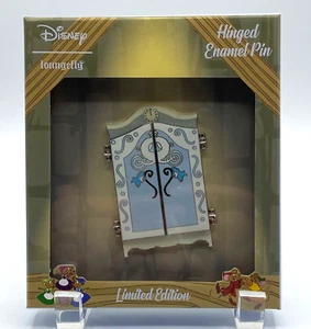 NUEVO Armario Vestido Loungefly Disney Cenicienta 3" Coleccionistas Prendedor Bisagras LE 600 - Imagen 1 de 7
