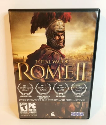 Total War: Rome II 2 PC DVD-ROM Game by Sega 3-Disc Set 2013 with Manual - Image 1 of 4