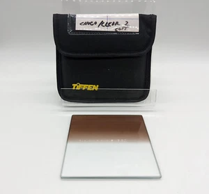 Tiffen 4x4" Chocolate 2 Soft-Edge Graduated Filter MFR #44CGCH2S - Picture 1 of 7