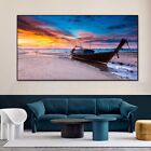 Sea Beach Poster Canvas Painting Landscape Canvas Print Picture Canvas Wall Art