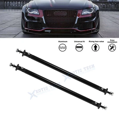2X Bumper Splitter Stronger Strut Rod Tie Support Bar For Audi A4 S3 S4 S5 RS3 - Image 1 of 4