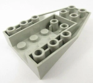 LEGO OldGray Wedge 6x4 Triple Inverted Connections between 2 Studs Réf 4856a - Picture 1 of 1