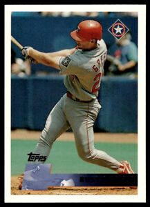 1996 Topps #87 Rusty Greer Texas Rangers