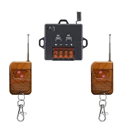 12V Remote Control Switch,DC5V/12V/24V/48V Wireless Remote RF Switch,10A Rela... - Image 1 of 4