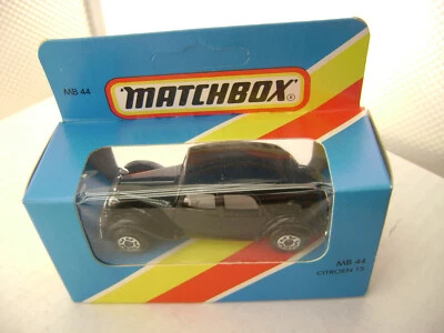 1981 MATCHBOX LESNEY SUPERFAST MB44 BLACK CITROEN 15 NEW IN BOX - Image 1 of 3