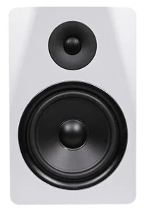 Rockville DPM8W 8" 2-Way 300W White Active/Powered Studio Monitor Speaker - Picture 1 of 6