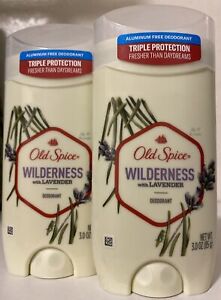 Old Spice Wilderness Scent Anti-Perspirant/Deodorant 2 Pack