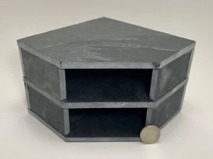 Double Slate Cave Hide 6x6x4" for Plecos / Fish / Shrimp / Reptile Aquarium - Picture 1 of 6