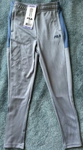 Fila Youth Training Pant, Grey ; Size: XS(5/6) 100% Polyester zipper bottom - Picture 1 of 5