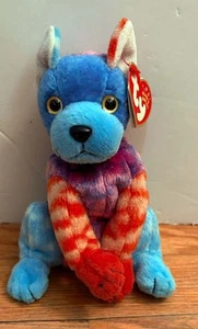 Juguete de peluche Ty Beanie Baby Hodge Podge perro peluche de colección nuevo con etiquetas - Imagen 1 de 2
