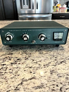 Heathkit HA-14 SSB/CW Amplifier (600W Out); Matching Heathkit HP-24 Power Supply - Picture 1 of 24