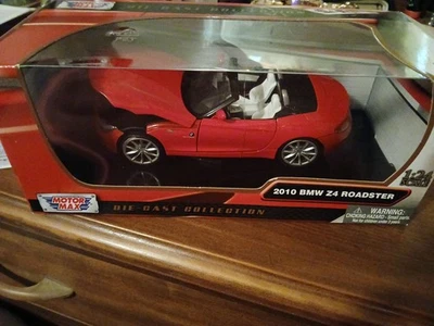 BMW M Roadster Car 1:24 scale Red  NEW in box - Image 1 of 4