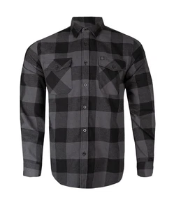 WARRIOR CAMOS MEN’S BLACK OPS V2 PLAID FLANNEL SIZE 2XL - Picture 1 of 5