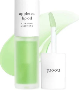 NOONI Vegan Appleseed Lip Oil - Appletea | Long-Lasting Moisturizing 0.12 fl oz - Picture 1 of 8