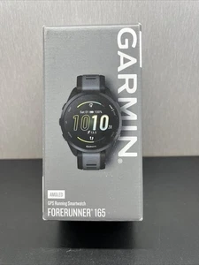 Garmin Forerunner 165 - Montre connectée de course GPS AMOLED - Noir - NEUVE ! - Photo 1 sur 6