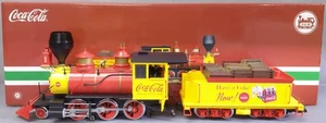 LGB 20282 G Coca Cola, Coke Mogul Steam Locomotive with DCC & Sound LN/Box - Picture 1 of 2