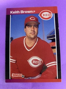 1989 Donruss #115 Keith Brown - Picture 1 of 2