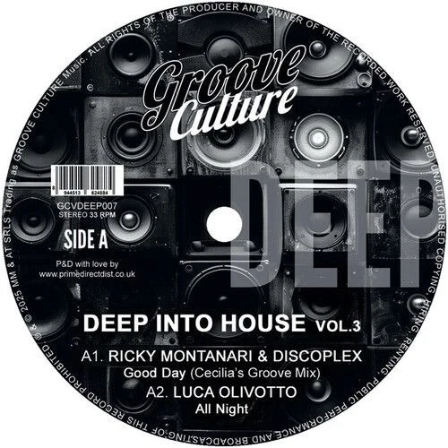 Vinile - Deep Into House Vol. 3 / Various  - Groove Culture Music - Nouveau - Photo 1/1