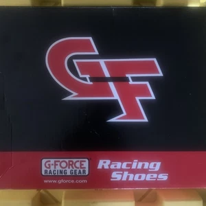 G-Force Racing Gear 0238100BK Shoes Size  10 Black New Open Box - Bild 1 von 6