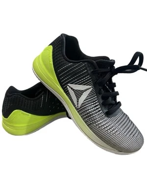 Zapatos Reebok Mujer Talla 9 CrossFit Comfort Nano 7 Amarillo Negro Gimnasio Entrenamiento Foto 1 de 4