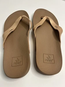 Reef Womens Cushion Court Flip Flop Sandal Rose Gold Size US W39 - Picture 1 of 5
