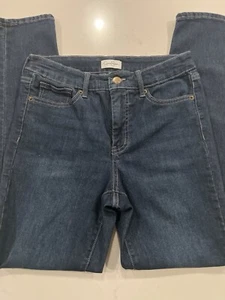 Jessica Simpson Damen High Rise Indigo Dunkelblau Stretch Skinny Jeans Größe 4 - Bild 1 von 8