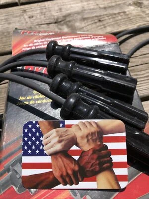 Juego de cables de bujía para Volvo 240 244 245 940 1988-1995 PRODUCTO DE MOTOR ESTÁNDAR Foto 1 de 4