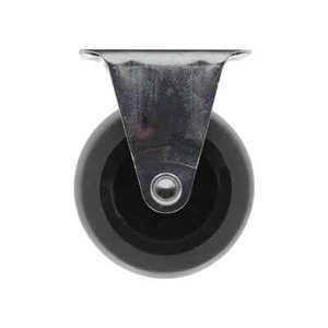2PK Everbilt 3 pulgadas Ruedas giratorias de placa rígida TPR grises de servicio mediano 175 libras Carga - Imagen 1 de 1