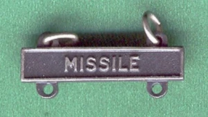ARMY MISSILE BAR BADGE QUALIFICATION - Picture 1 of 1