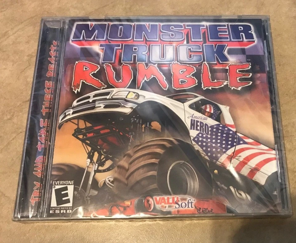 Monster Truck Rumble PC Simulation Game NEW factory Sealed - Image 1 of 1