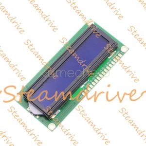 NEW 1602 16x2 Character LCD Display Module HD44780 Controller Blue Blacklight* - Picture 1 of 4