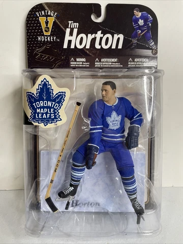 Tim Horton #7 Toronto Maple Leafs McFarlane Toys Vintage NHL Hockey Legends Cover