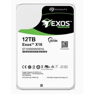 Seagate Exos X16 12TB 256MB 7200RPM3.5in SATA6Gb/s Enterprise HDD ST12000NM0001G - Picture 1 of 2
