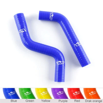 Blue For Yamaha YFZ450X 10-11/YFZ450R 2009-2013 Silicone Radiator Coolant Hoses - Image 1 of 4