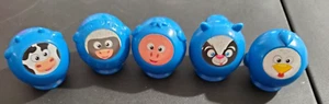 Uno Moo Game 5 Blue Piece Replacement Part Mattel Farm Animal Plastic - Picture 1 of 2