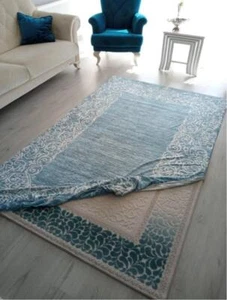 Teppichbezug Teppichschoner Teppichhusse Teppichschutz 1,60 x 2,30 m mit Gummi - Bild 1 von 4