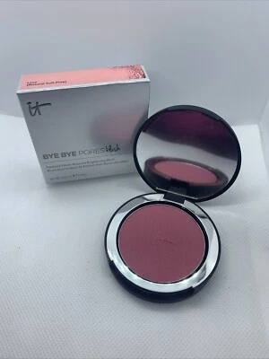 IT COSMETICS Bye Bye Pores Blush LOVE Natural Soft Pink - Full Size, New In Box - Image 1 of 4