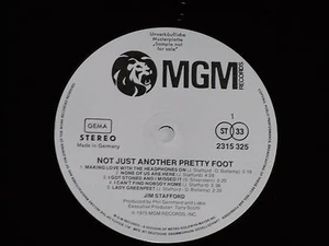 JIM STAFFORD -Not Just Another Pretty Foot- LP MGM Promo Archiv-Copy mint - Imagen 1 de 1