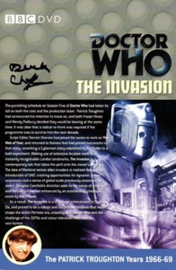 Doctor Who: The Invasion DVD Insert Signed by DEREK CHAFER - Picture 1 of 1
