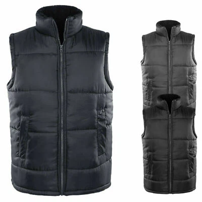 Smanicato Uomo Invernale Giubbotto Classico Imbottito Blu Giacca Giubbino Veque - Immagine 1 di 4