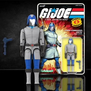 Figura de acción Cobra Commander Arctic GI Joe Reaction+ 1/18 - Imagen 1 de 5