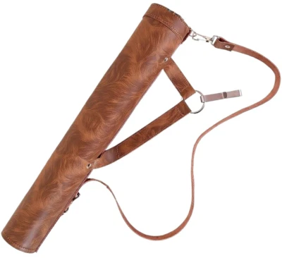 Archery Quiver Arrow Holder Bag Leather Bow Waist Hunting Traditional Hip Back - image 1 of 3